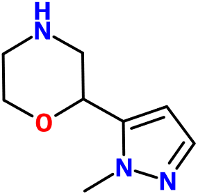 (image for) MC012576 2-(1-Methyl-1H-pyrazol-5-yl)morpholine